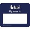 Barker Creek Oh Hello! Name Tags/Self-Adhesive Labels, Multi-Design Set, 45/Pack 1555